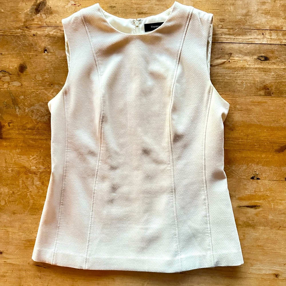 Theory sleeveless top.